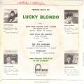 EP 45 RPM (7") Lucky Blondo " Sur ton visage une larme "