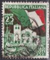 ITALIE N 631 de 1952 oblitr  