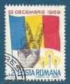 Roumanie N3868 Changement de rgime politique oblitr