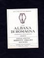 Etiquette de vin Italie : Albana di Romagna