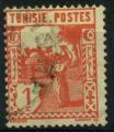 France, Tunisie  : n 120 oblitr anne 1926