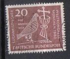 Allemagne  RFA  1960 - YT 204 - congrs eucharistique international