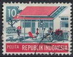 Indonsie 1969 Oblitr Used Pelita Bien tre Familial Conditions de Vie SU