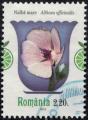 Roumanie 2023 Oblitr Althaea officinalis Guimauve officinale Y&T RO 6960 SU