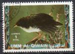 OUMM AL QIWAIN N 1257A o MI 1972 Oiseaux (Laterallus leucopyrrhus) grand format