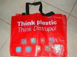 Sac courses Shopping Bag Distrupol Think Plastic Royaume Uni
