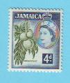 JAMAICA JAMAIQUE FRUITS ANANAS 1956 / MNH**