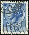 Italia 1953-54.- Moneda. Y&T 654º. Scott 632º. Michel 890º.