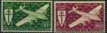 France, Guyane : poste arienne n 26 et 27 x anne 1945
