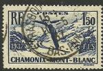 Francia 1937.- Mundial de Sky. Y&T 334. Scott 322. Michel 340.