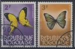 Togo : n 396 et 396A oblitr anne 1964