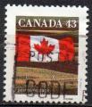 CANADA N 1298 o Y&T 1992 Drapeau national