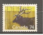 CANADA 1987 Y T N 1034  oblitr