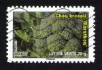Oblitr Carnet Des lgumes pour une lettre verte Chou brocoli 2012 Y&T 743