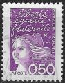 FRANCE - 1997 - Yt n 3088 - Ob - Marianne du 14 juillet 0,50c violet rouge
