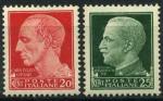Italie : n 228 et 229 xx anne 1929