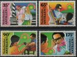 Antilles nerlandaises : n 1025  1028 xx, anne 1995