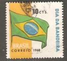 Brasil - Scott 1107  flag / drapeau