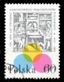 Pologne Yvert N1837 Oblitr 1969 Polygraphie