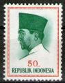 **   INDONESIE    50 rp  1964  YT-368  " Prsident Sukarno "  (N)   **