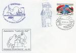 Lettre Polar vessel "EREBUS" avec timbre Russie N5567 - cachet d'une base russe