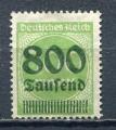 Timbre ALLEMAGNE Empire 1923  Obl  N 276   Y&T