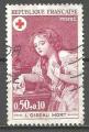 France 1971; Y&T n 1701; 0,50F + 0,10 Croix rouge, oeuvre de Greuze