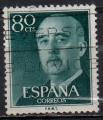 ESPAGNE N 863 o Y&T 1955-1958 Gnral Francisco Franco