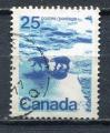 Timbre CANADA 1972 - 1976  Obl  N 474A   ( Phosphore ) Y&T  Ours  