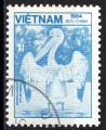 Vietnam 1984; Y&T n 560; 1d oiseau; Plican blanc