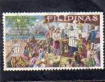 Philippines oblitr n PA 67 400 ans christianisation des Philippines PH11540