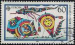 Allemagne 1989 Oblitr Used Jouets Kites Cerfs Volants Y&T DE 1249 SU