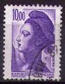 2276 - Libert de Gandon  10.00 Fr. violet - oblitr - anne 1983 