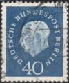 Allemagne Ouest/W. Germany 1959 - Prsident Theodor Heuss - YT 176 