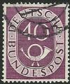 Alemania 1951-52.- Corneta postal. Y&T 19. Scott 680. Michel 133.