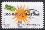 France 2008; Y&T n 4210 (aa 188);  lettre 20gr, Energie durable, radiateur