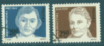 Pologne 1981 - Y&T 2589-2590 - oblitr - Malgorzata Fornalska / Maria Koszutska