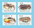 PNG PAPOUASIE NOUVELLE GUINEE PAPUA CRABES 1995 / MNH**
