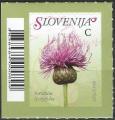 SLOVENIE - 2007 - Yt n° 566 - N** - Fleur : serratula lycopifolia