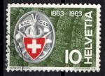 Suisse 1963; Y&T n 706; 10c, centenaire du Club Alpin