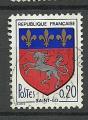 France timbre n 1510  ob anne 1966 Armoiries :  St LO