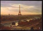 CPM  PARIS  Panorama sur la Seine et la Tour Eiffel