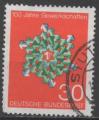 ALLEMAGNE FEDERALE N 434 o Y&T 1968 Centenaire des syndicats Allemands