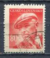Timbre TCHECOSLOVAQUIE  1949  Obl   N 493   Y&T  Personnage