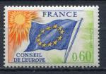 Timbre FRANCE Service  1975  Neuf *   N 46   Y&T   Conseil de l'Europe