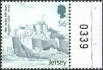 Jersey 2014 - 350 ans du New-Jersey, Chteau Elisabeth, JY - YT 1931/SG 1869 **