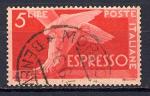TIMBRE  ITALIE Expres  Obl  N 27