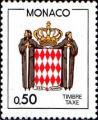 Monaco Taxe N** Yv:83/86 (Thème)