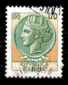 Italie Yvert N1325 Oblitr 1977 Monnaie Syracusienne 170