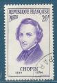 N1086 Chopin oblitr